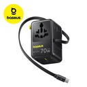 Cargador/Adaptador de Viaje Baseus Enercore CG11 70W 6-1 USB-C PD y Cable Retráctil