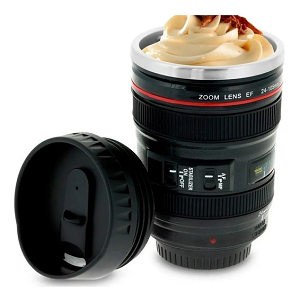 Taza En Forma De Lente De Cámara 24-105 Mm