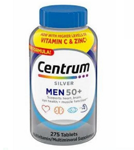 Multivitaminico Centrum Hombre 50+ - 275 Pastillas - Vitaminas