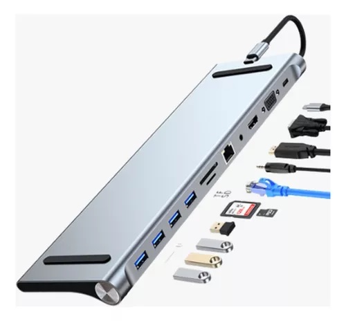 Hub Tipo C  11 En 1  3.0