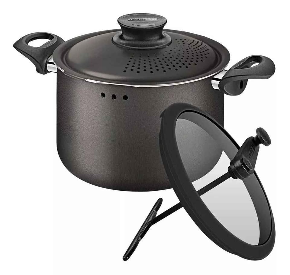 Olla Tramontina Antiadherente 3 En 1 Paris De 4,8 Lt