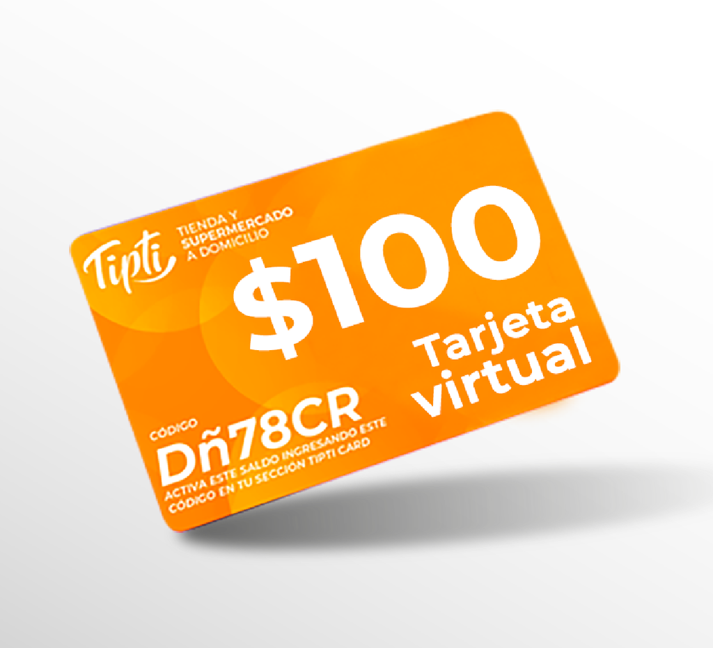 Tipti Card $100