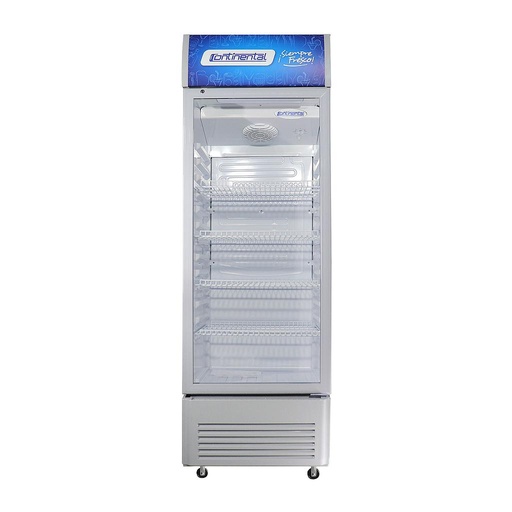 [XLS350W] Refrigeradora vertical Vitrina Continental Xls 338Litros