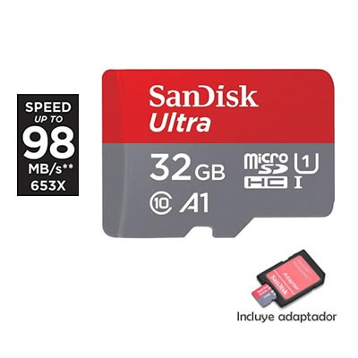 [DEFAULT-13088] Memoria Sandisk Ultra Micro Sd 32Gb Clase 10 98Mb/S Sdxc Uhs-I