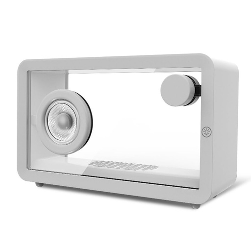 [O8U16612] Parlante altavoz audio bluetooth transparente, ebasix