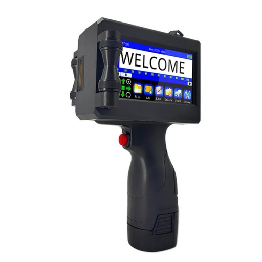 [Impresora Portatil con Pantalla Inkjet Codificadora Etiquetado] Impresora Portatil con Pantalla Inkjet Codificadora Etiquetado