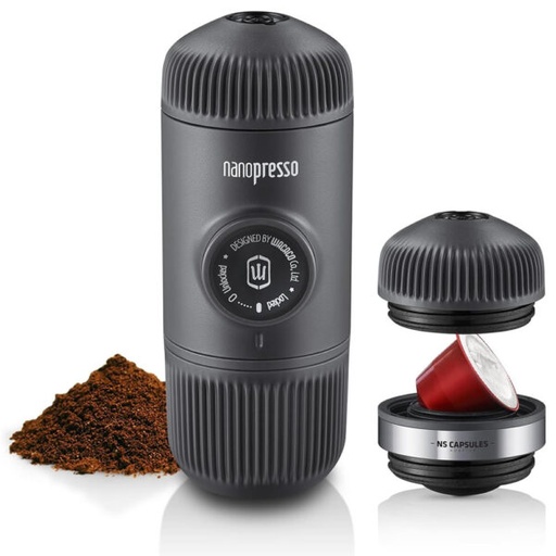 [Cafetera portátil de café expreso 18Bar – WACACO Nanopresso] Cafetera portátil de café expreso 18Bar – WACACO Nanopresso