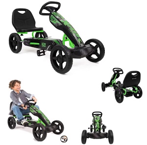 [usa_xsspeed] Go Kart a pedal - XSpeed Crew - Color verde