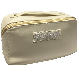 [cosmetiquera_GHK_beige] Cosmetiquera Color Beige - Grupo Hospitalario Kennedy Brands