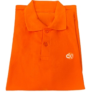 [camiseta_GHK_naranja] Camiseta color naranja - Grupo Hospitalario Kennedy Brands