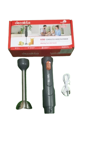 [7707289949206] Batidora de Inmersión Inalámbrica 1 Velocidad 60w Decakila