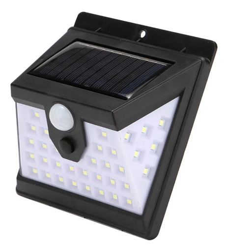 [852525] Lámpara Led De Energía Solar Con Sensor De Luz Y Movimiento