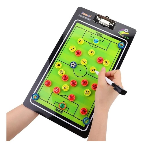[01VMVR1280] TABLERO TÁCTICO DE FUTBOL MAGNETICO PARA ENTRENAMIENTO