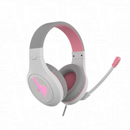 [41936] Audífono Gamer Con Retroiluminación Meetion Mt-Hp021 Blanco